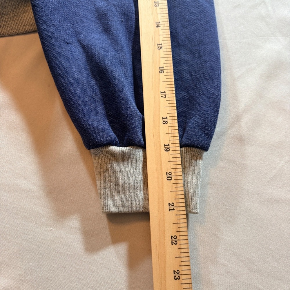 Spalding Track Jacket Mens XL Vintage Colorblock Full Zip Fleece Retro 90s Gray - Picture 8 of 8